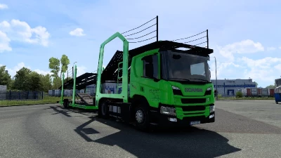 Scania P Cartransporter for Eugene Scania Pack v5.0