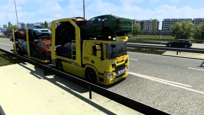 Scania P Cartransporter for Eugene Scania Pack v4.0