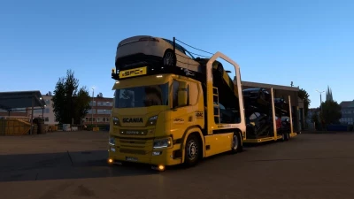 Scania P Cartransporter for Eugene Scania Pack v4.0