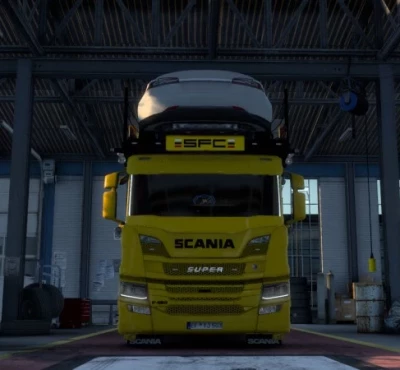 Scania P Cartransporter for Eugene Scania Pack v4.0