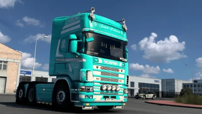 Scania R4 Jacob Pedersen skin v1.0