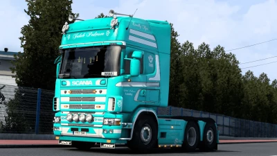 Scania R4 Jacob Pedersen skin v1.0