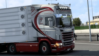 Scania RJL Trainor Transport skin v1.0 - Modhub.us