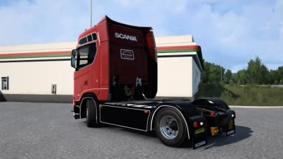 Scania S Geel Hoed Metallic Skin v1.0