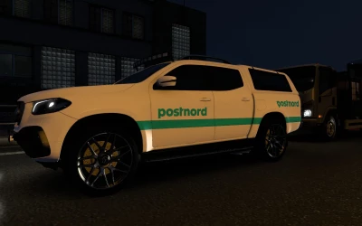 SKIN MERCEDES-BENZ W470 X-CLASS POSTNORD 1.40