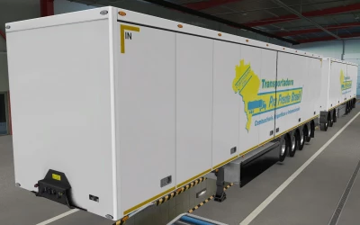 SKIN OWNED TRAILERS SCS TRANSPORTADORA PRA FRENTE BRASIL 1.40