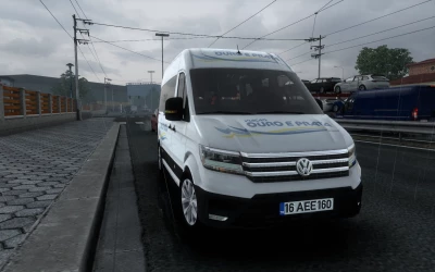 SKIN VOLKSWAGEN CRAFTER ETS2 AND ATS VIAÇÃO OURO E PRATA 1.40