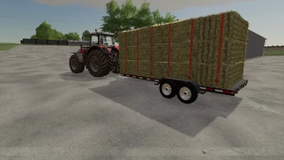 Small Flatbed Trailer With Tipper/Logging Options v1.0.0.0