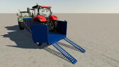 Small Flatbed Trailer With Tipper/Logging Options v1.0.0.0