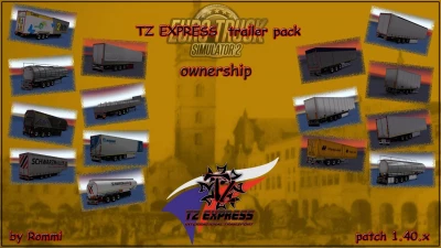 TZ EXPRESS TRAILERS PACK + OWNABLE PACKAGE 1.40