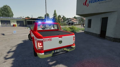 Volswagen Amarok wersja czerwono-biała v4.0