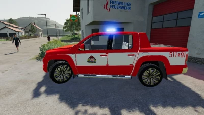 Volswagen Amarok wersja czerwono-biała v4.0