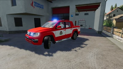 Volswagen Amarok wersja czerwono-biała v4.0