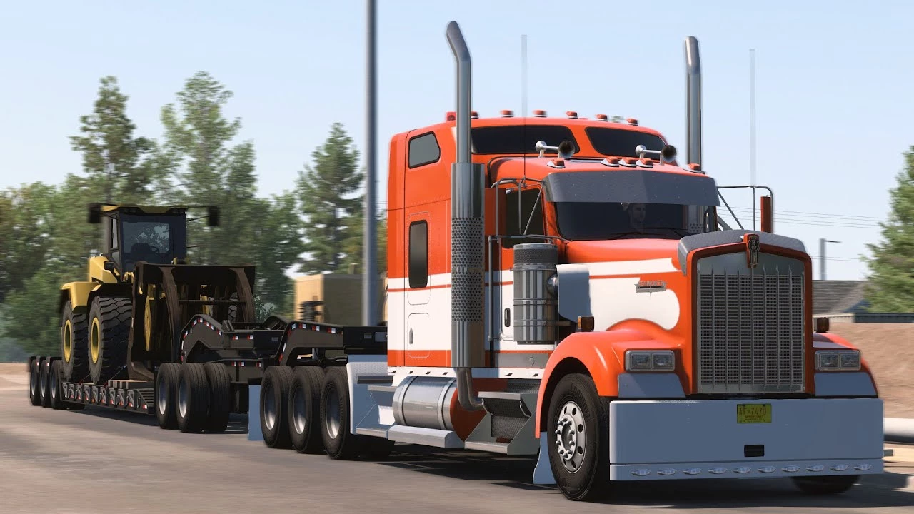 [ATS] Custom SCS Kenworth W900 v1.2 by NiZmO 1.40.x - Modhub.us