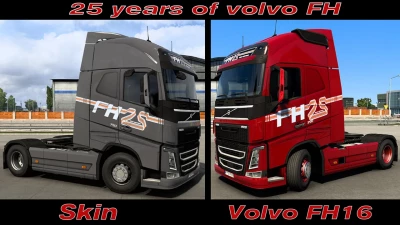 25 years of Volvo FH skin v1.0