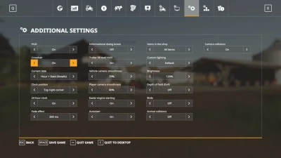 Additional Game Settings v1.1.0.0