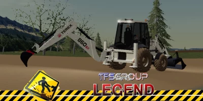 BAKHOE LOADER TEREX 860/880 SX v2.0.0.0