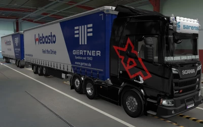 BIG LIGHTBOX SCANIA R AND S 2016 SARENS BY RODONITCHO MODS 1.40