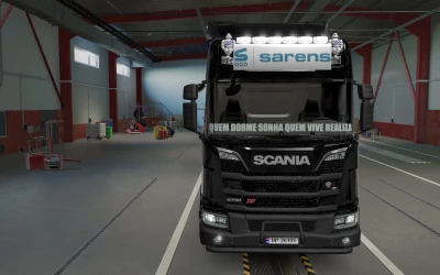 BIG LIGHTBOX SCANIA R AND S 2016 SARENS BY RODONITCHO MODS 1.40