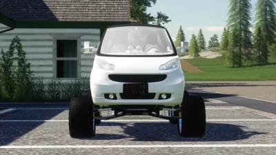 Clapped out lifted Smart Car v1.0.0.0