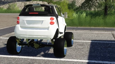 Clapped out lifted Smart Car v1.0.0.0