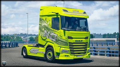 DAF 2021 SPECTRUM EDITION MULTICOLOR SkinPack v1.0