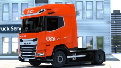 DAF21 XG Skin Pack TNT Express v1.0