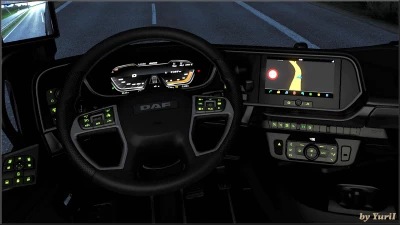 Dashboard light DAF XG 2021 Pack v1.0