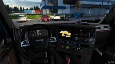 Dashboard light Freightliner Cascadia 2019 Pack ETS2 v1.1