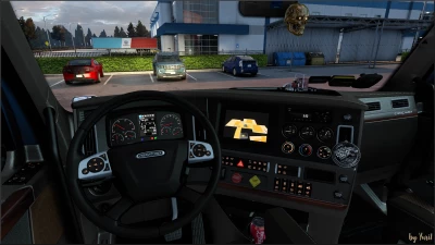 Dashboard light Freightliner Cascadia 2019 Pack ETS2 v1.1