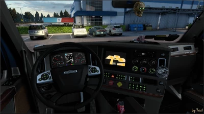 Dashboard light Freightliner Cascadia 2019 Pack ETS2 v1.1