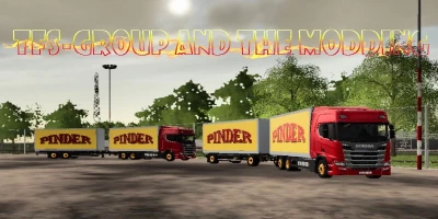 Ensemble SCANIA REMORQUE PINDER v2.2.0.0