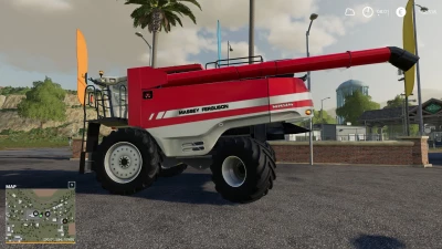 FS19 MF9895 Combine v1.0