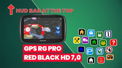 GPS RG PRO RED BLACK HG v7.0