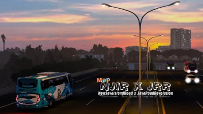 New NJIR X JRR Map Mod - ETS2 1.36 to 1.40