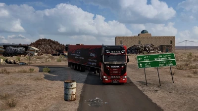 ProMods 2.55 Addon: Red Sea Map v1.3 - 1.40.x