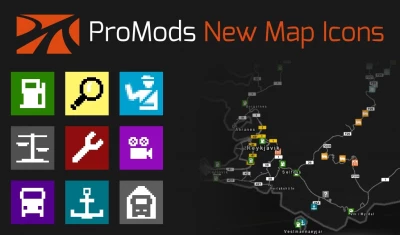 ProMods New Map Icons v1.0