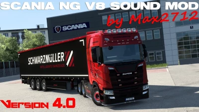 SCANIA NG V8 sound mod by Max2712 v4.0