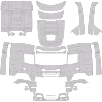 Template new daf 2021 8K v1.0