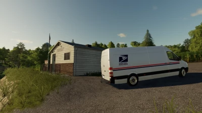 US Postal Service Mercedes Sprinter v1.0.0.0