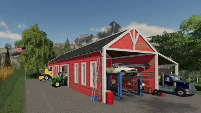 Agramark American-Style Garage Shed With Workshop v1.0.0.1