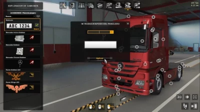 Cartel Led Bar For All Trucks by ElJona 3D - ETS2 1.41