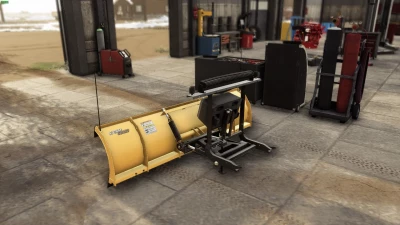 Fisher HS 7'22'' Snow Plow with Lightbars v1.0.0.0