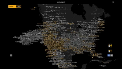 Fullscreen Map for ATS v1.40