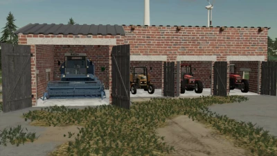 Hall 22x40 And Red Brick Garage v1.2.0.0