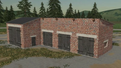 Hall 22x40 And Red Brick Garage v1.2.0.0