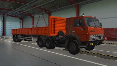 KamAZ 5410 Modified oq37 ETS2 FIX TIRE 1.40