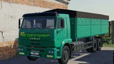 Kamaz 65117 grain truck v1.1