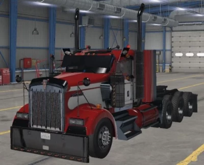 Kenworth w900 cabin cut ets2 1.41