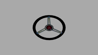 Massey Ferguson Chrome Steering Wheel (Prefab) v1.0.0.0